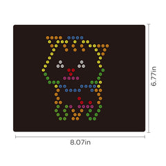 Bopika animal-templates 8in-by-6-8in for precise light screen designs