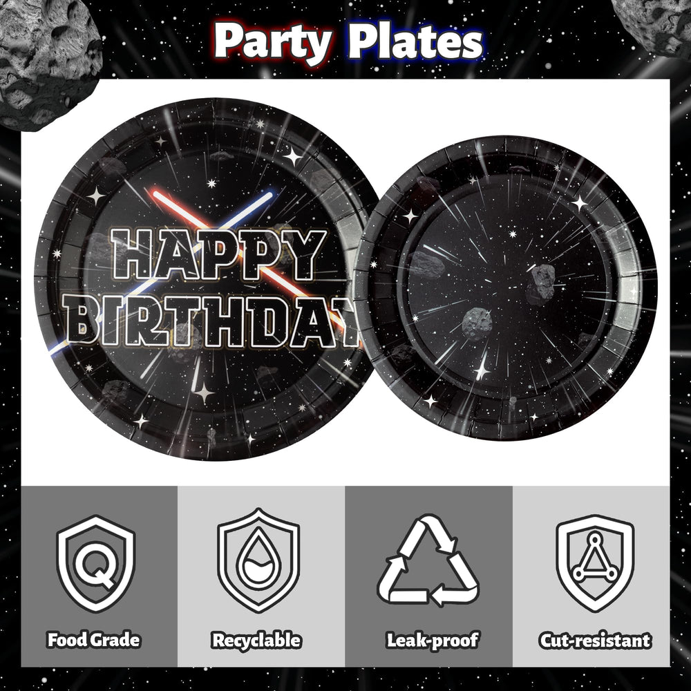 BOpusail galaxy napkins provide quick cleanup after galaxy themed fun