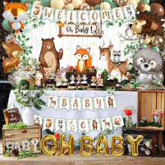 BORAMDO Woodland Balloons 72-count create festive arches and lively decor for versatile setups