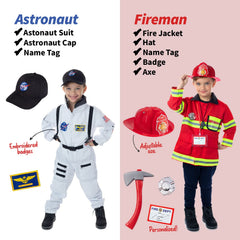 Born Toys fireman costume with gear for exciting rescue play