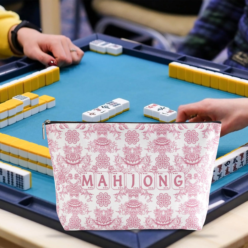Bornerwhite easy-carry mahjong bag for daily use