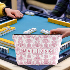 Bornerwhite easy-carry mahjong bag for daily use