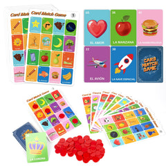 Bosctanuc Loteria 100 red chips for easy marking during family bingo.