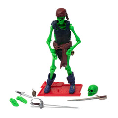 Boss Fight Studio Epic H.A.C.K.S. Gladiator skeleton figure with detailed armor and poseable limbs.
