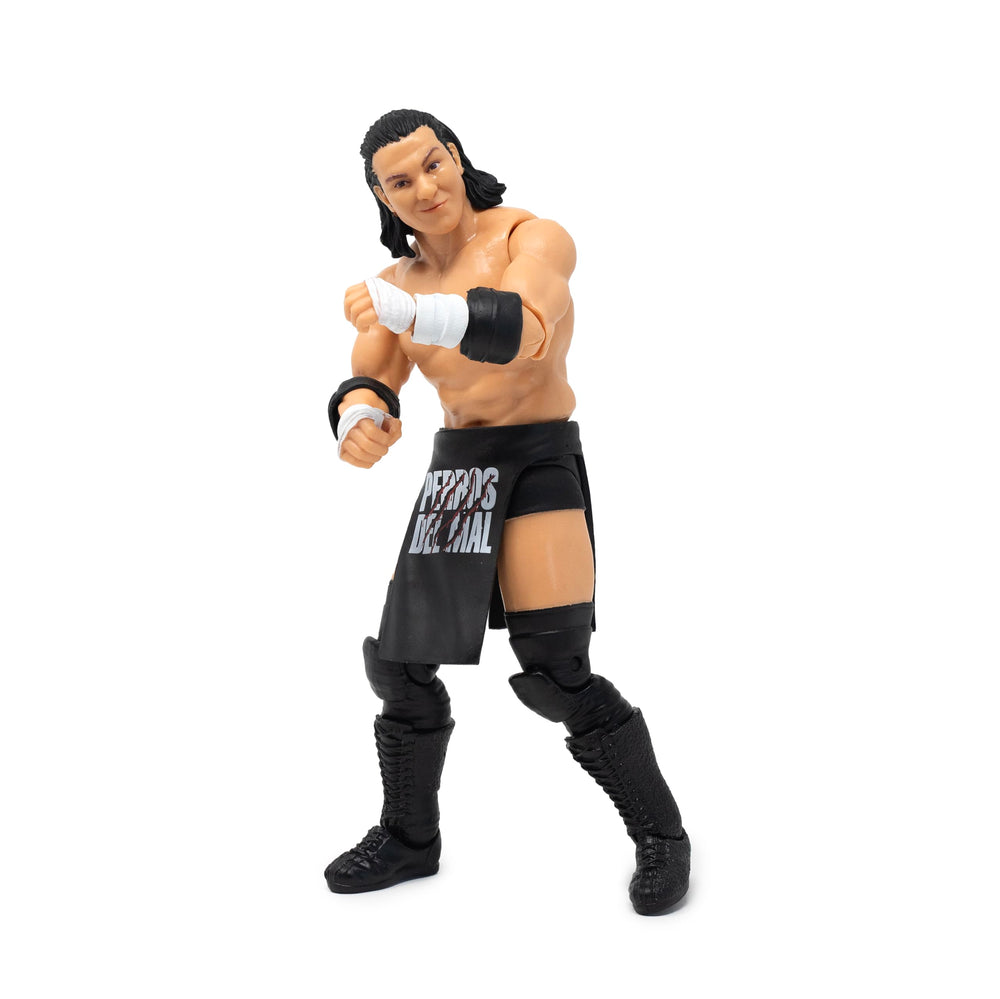 Boss Fight Studio Hijo del Perro Aguayo legendary luchador figure ready for shelf posing