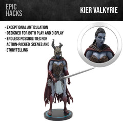 Kier cape accessory adds dramatic posing options
