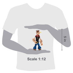 Removable hat accessory enables retro styling and varied poses.