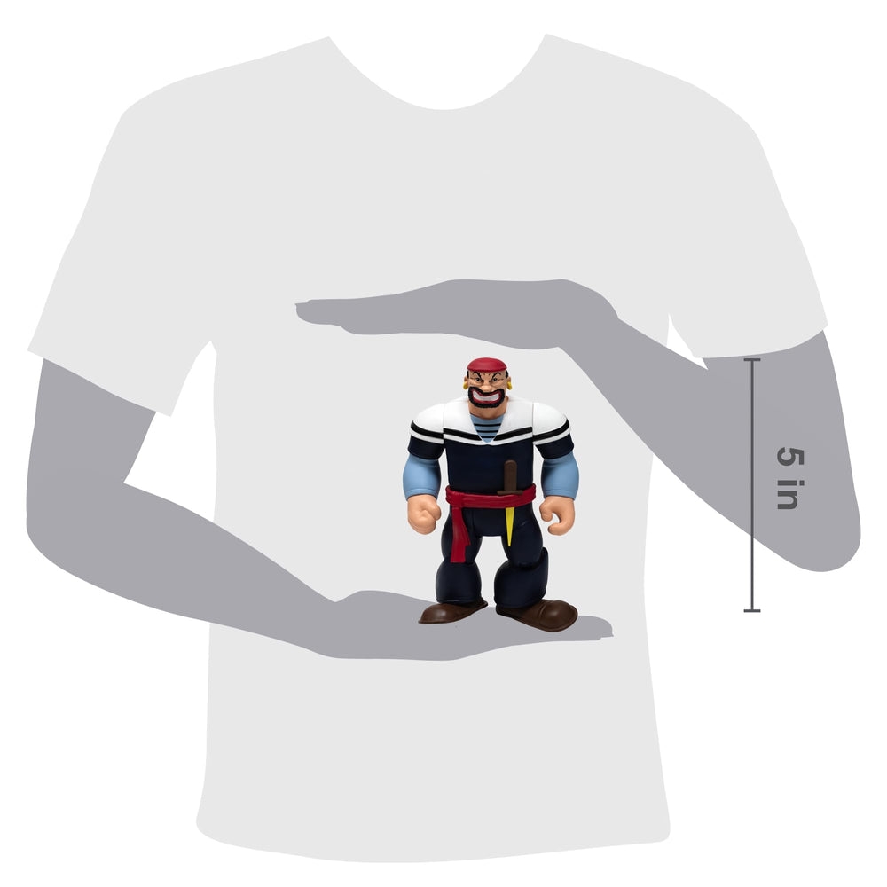Bluto as Sindbad dagger accessory enhances pose options for dynamic displays.