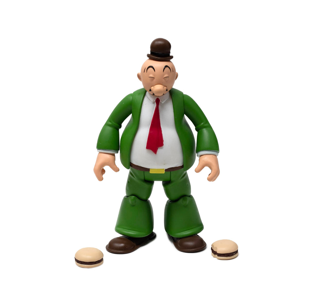 Wimpy poseable figure allows dynamic dioramas and action scenes from Popeye lore.