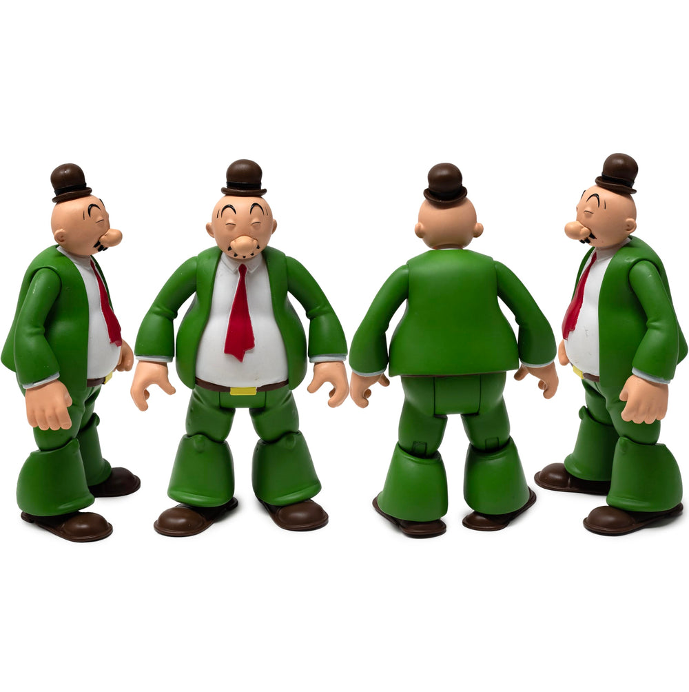 Seven-point articulation enables diverse poses for classic cartoon action.