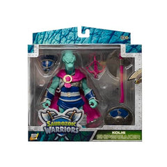 Boss Fight Studio Saurozoic Warrior Kolig Shipbreaker dynamic pose showcases full articulation