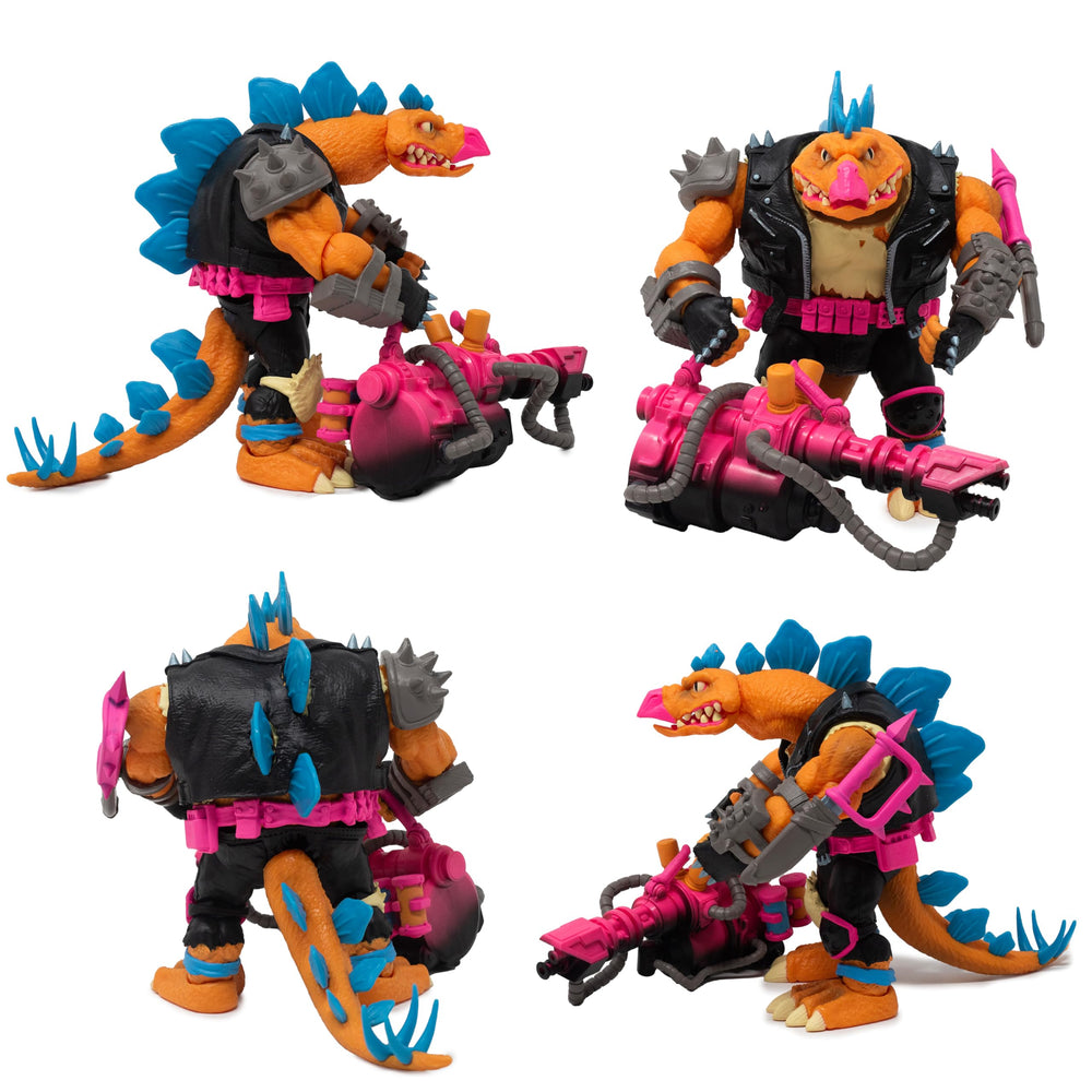 Back spines and armor add a fierce collectible sci-fi look