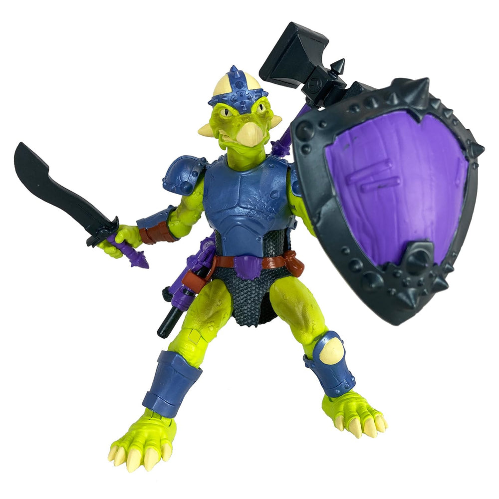 Boss Fight Studio Seph Rasan figure in front-facing pose for dramatic display and action scenes.