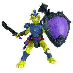 Boss Fight Studio Seph Rasan figure in front-facing pose for dramatic display and action scenes.