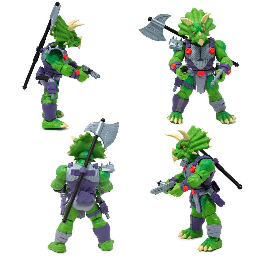 Boss Fight Studio Saurozoic Triax Skiver features smoke grenades for dramatic effects.