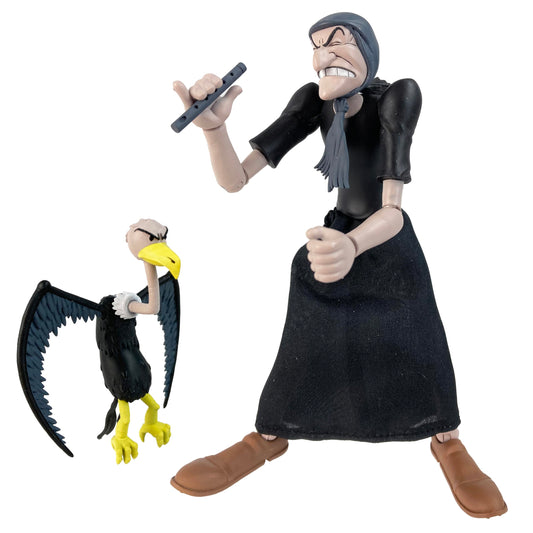 Boss Fight Studio Sea Hag figure pose highlights advanced articulation for dynamic display