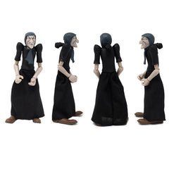 Vulture henchman accessory beside Sea Hag figure for menacing display setups