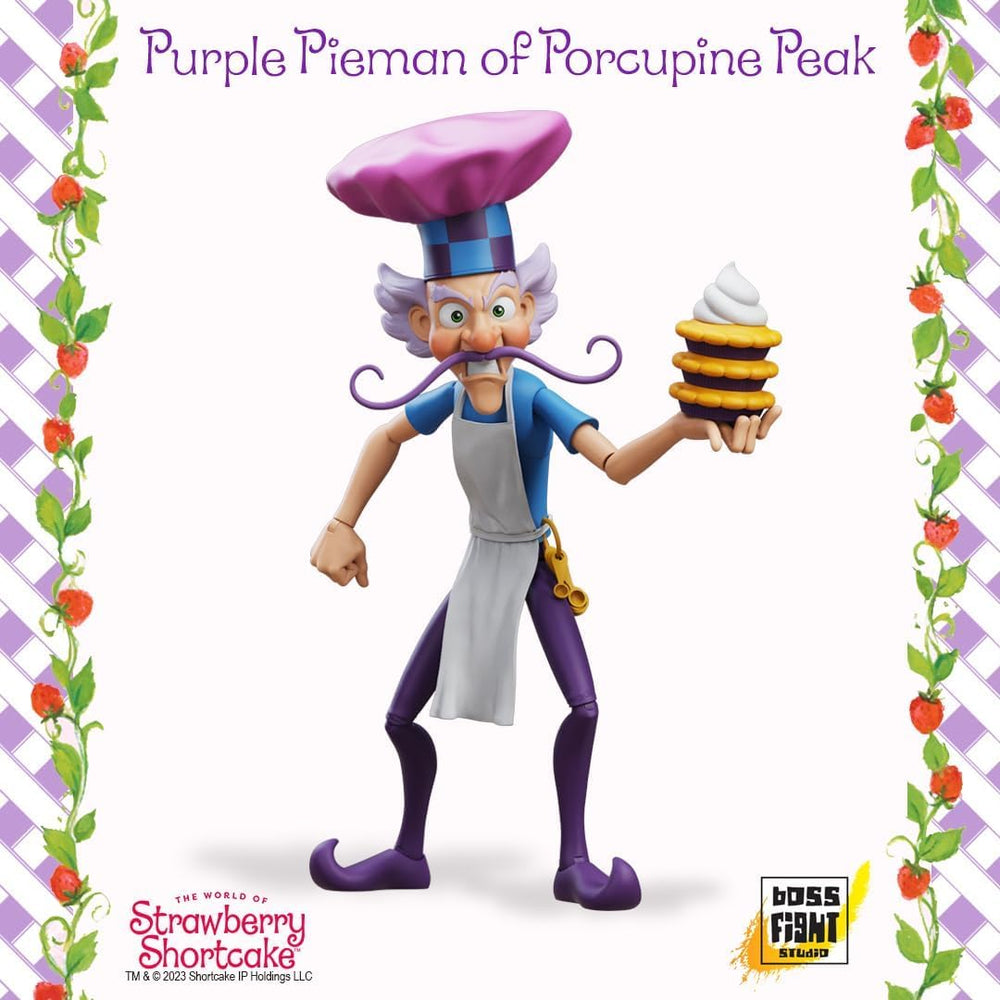 Official licensed Strawberry Shortcake design by Boss Fight Studio for collectors.