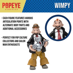Wimpy with hamburgers adds classic scene detail to your display.