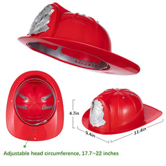 Bosvin fireman helmet adds realistic detail for pretend adventures.