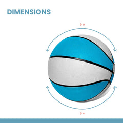 Botabee 9-inch regulation ball fits standard pool hoops for authentic play