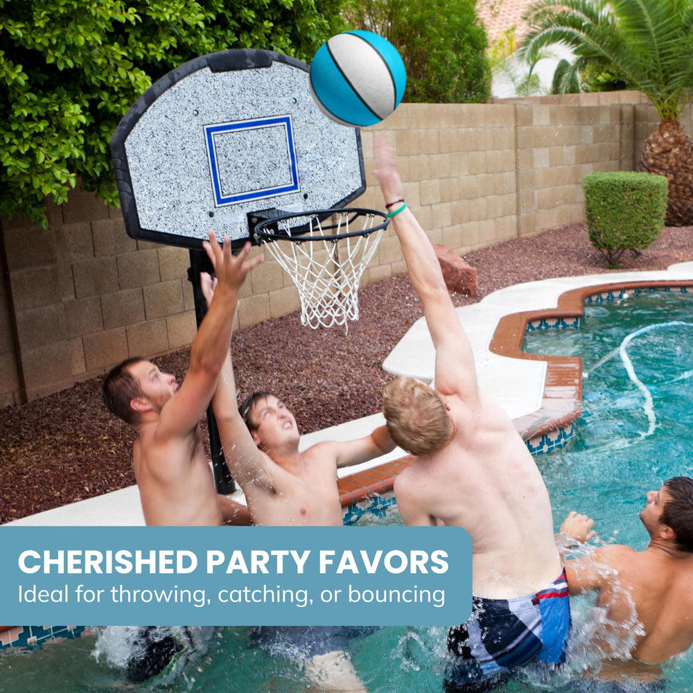 Botabee durable outdoor pool basketball compatible with popular pool hoops