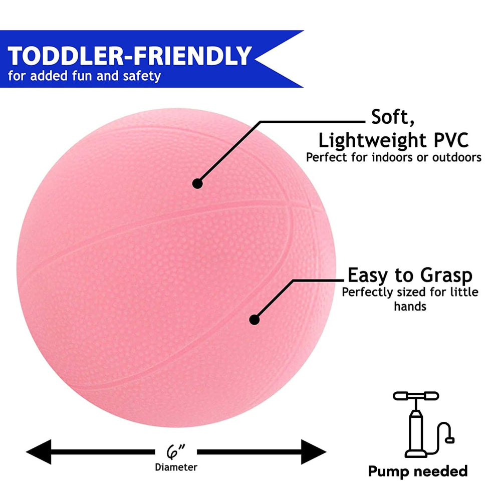 Botabee soft-durable PVC ball gentle on little hands and ready to bounce