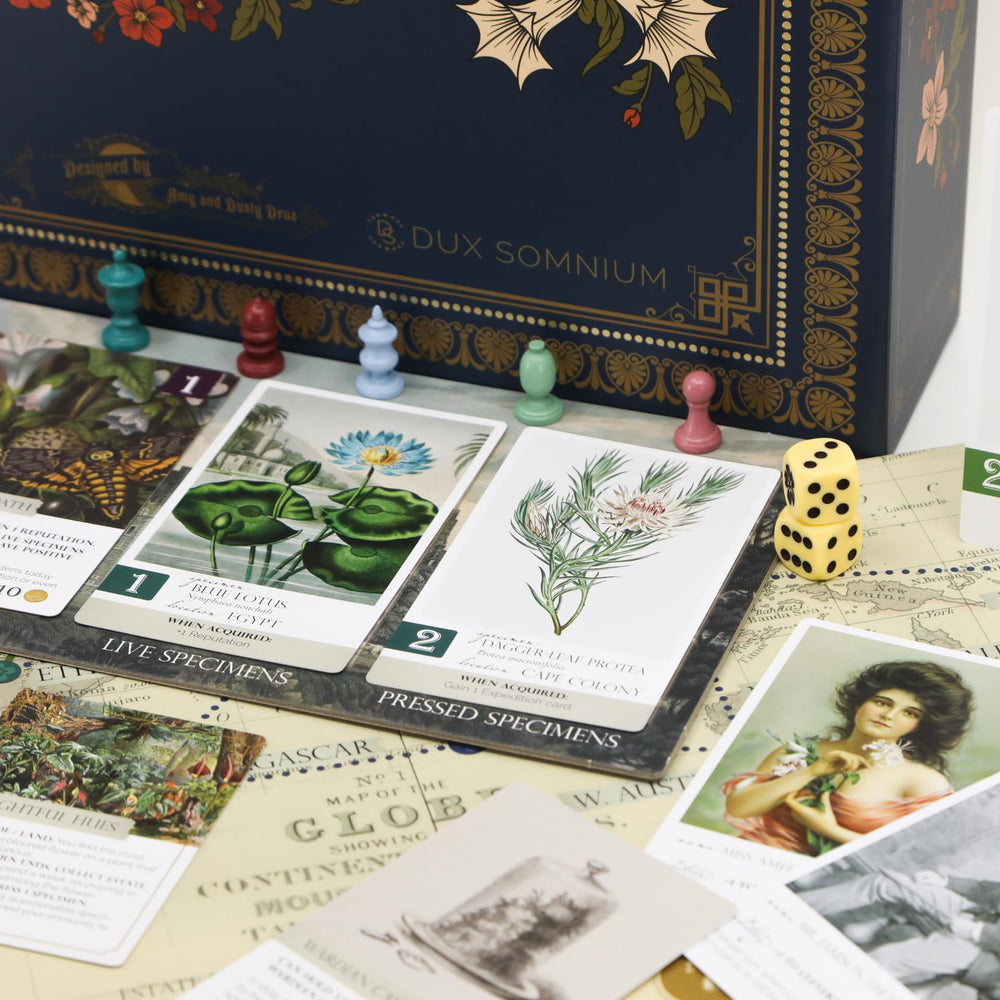 Botany board game simple rules enable quick learning and fast fun.