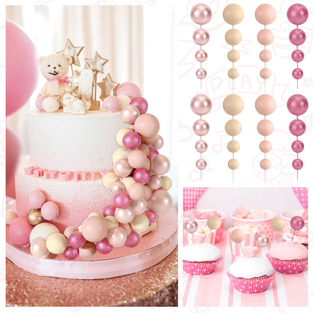 BOUBONI apricot ball toppers provide cheerful color to desserts