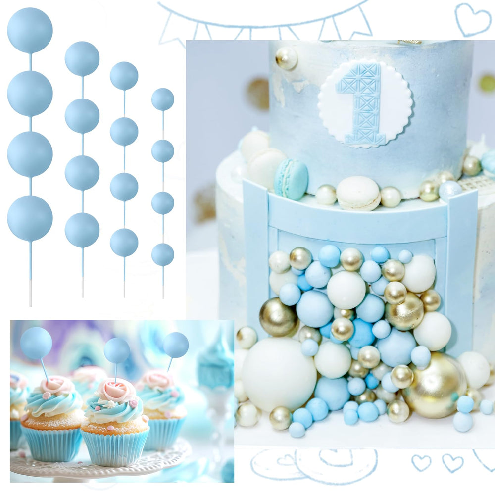 BOUBONI cake toppers close-up show smooth foam finish