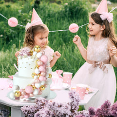 BOUBONI multi-size foam ball toppers enable flexible cake design.