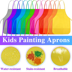 BOUBONI age-appropriate apron for children aged 3 to 7 during crafts