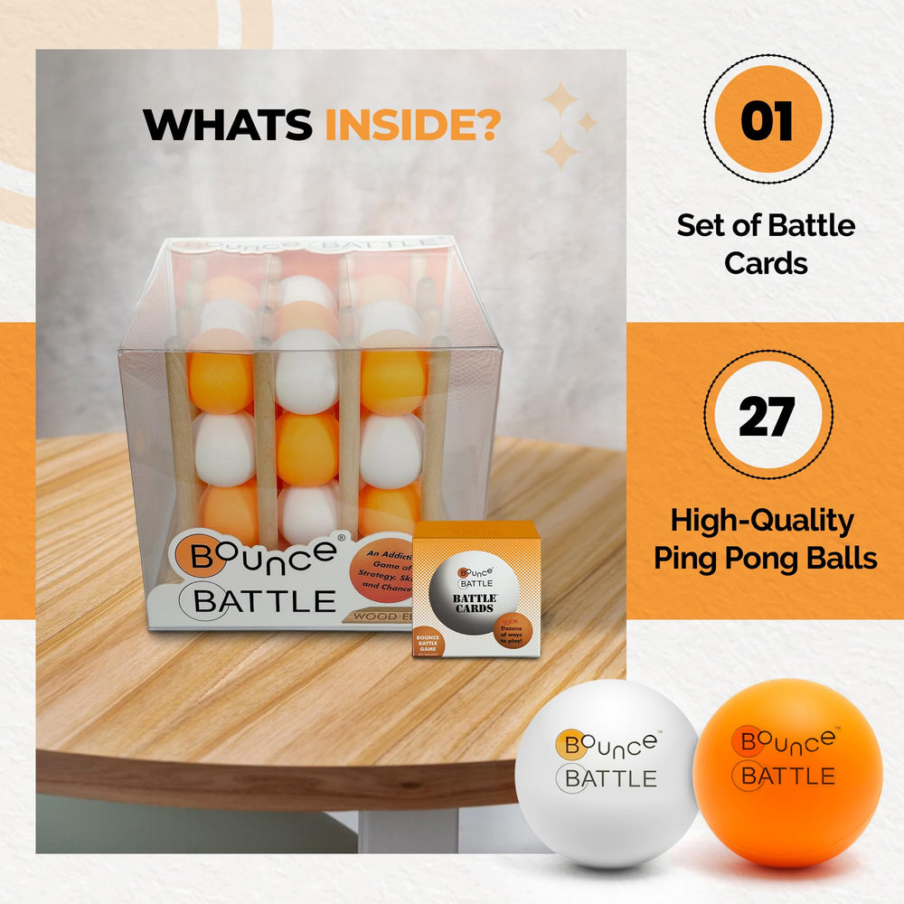 Bounce Battle quick-play setup supports fast, spontaneous game sessions.