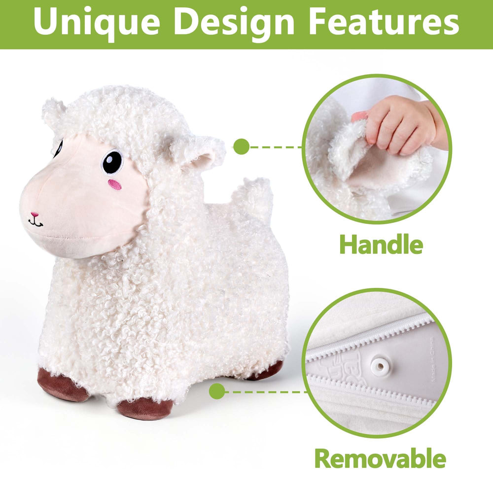 Bouncy Pals Sheep Hopping Horse kids in play indoors
