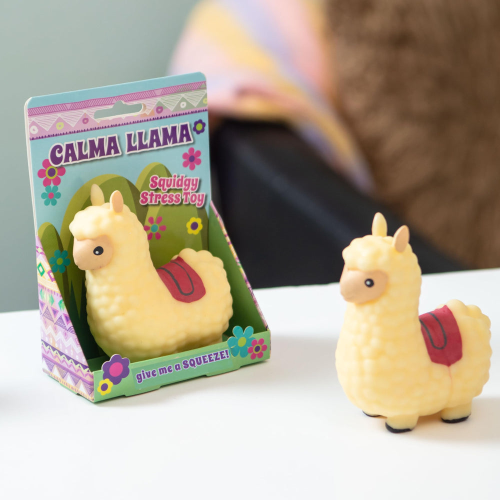 Boxer Gifts Calma llama portable relief for travel and on-the-go sessions.