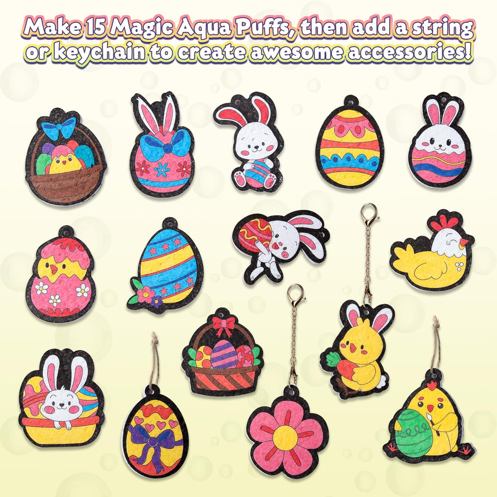 BoxNoble Aqua Puffs drying and fluffing process turning art into soft sculptures.