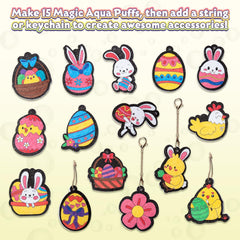 BoxNoble Aqua Puffs drying and fluffing process turning art into soft sculptures.