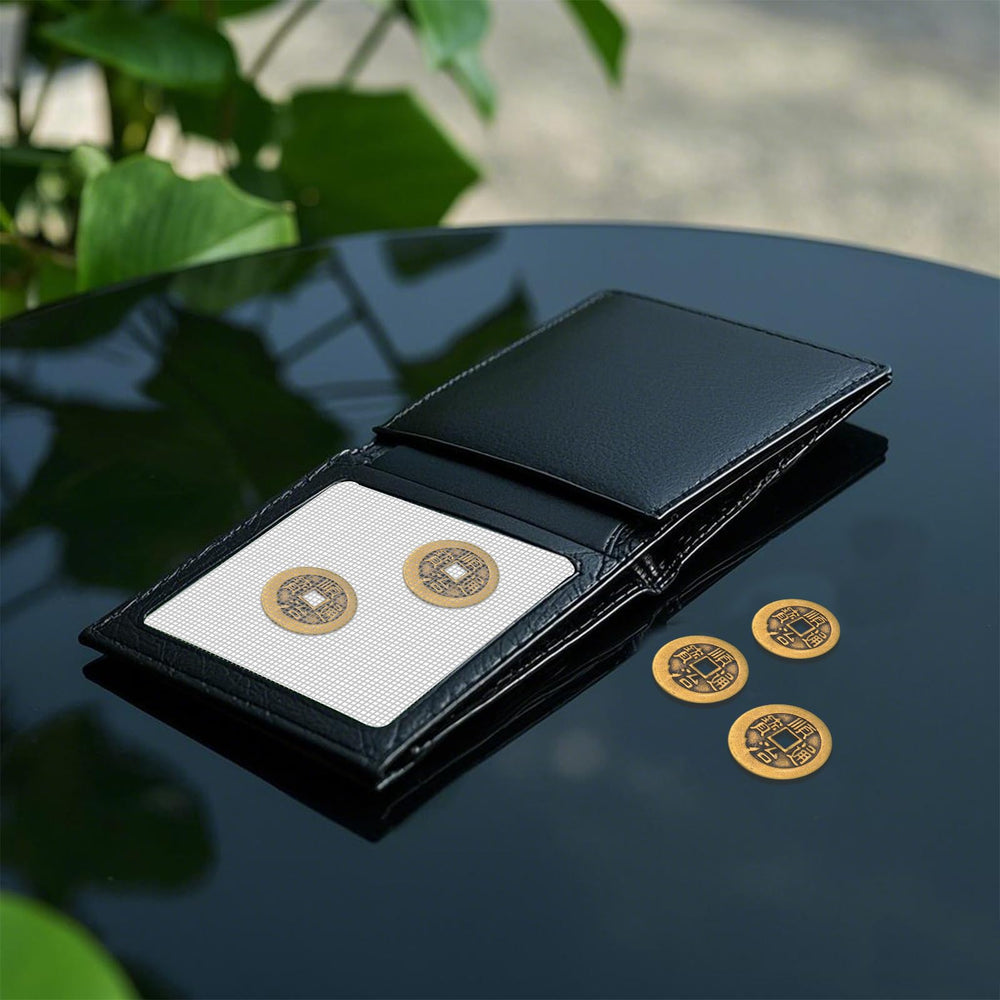 BOXOB coins for divination use and reflective contemplation.