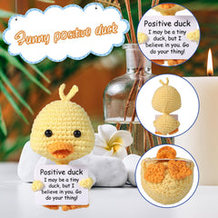 Boxob Mini Funny Duck as a cute desk decoration for rooms.