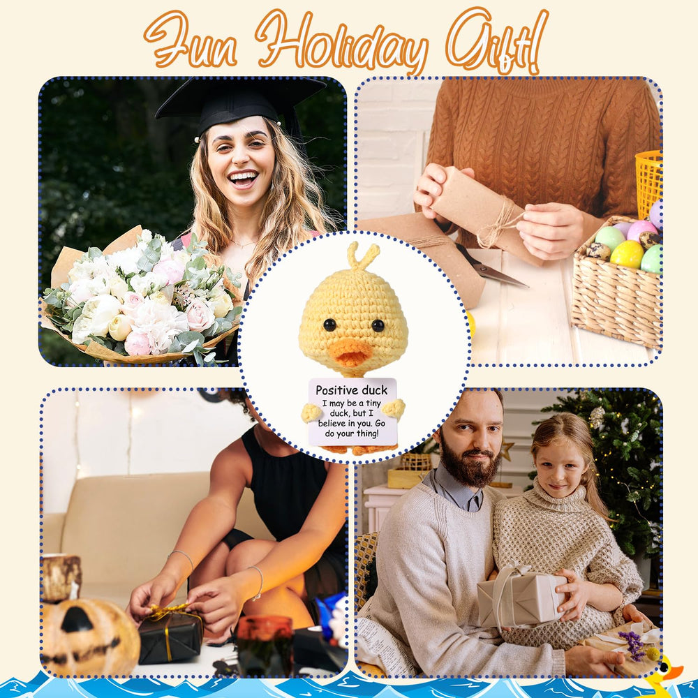 Boxob Mini Funny Duck bright yellow color adds cheer to any space.