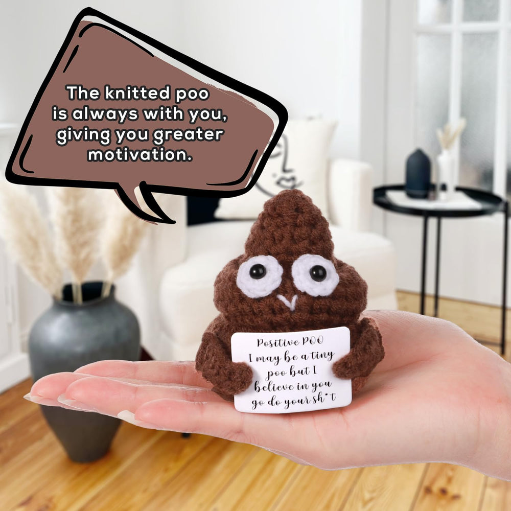 BOXOB Mini Funny Poo Doll portable for school and commute