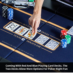 Boyzhood cards and dice for poker provide versatile game night essentials.
