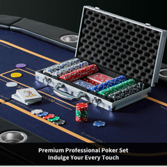 Boyzhood poker chips with iron inserts offer authentic casino feel.