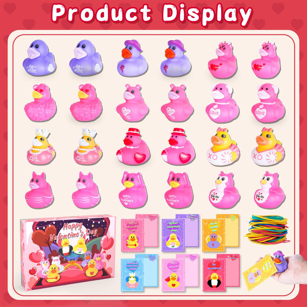 BOZILY ducks in vibrant colors, perfect for party favors.