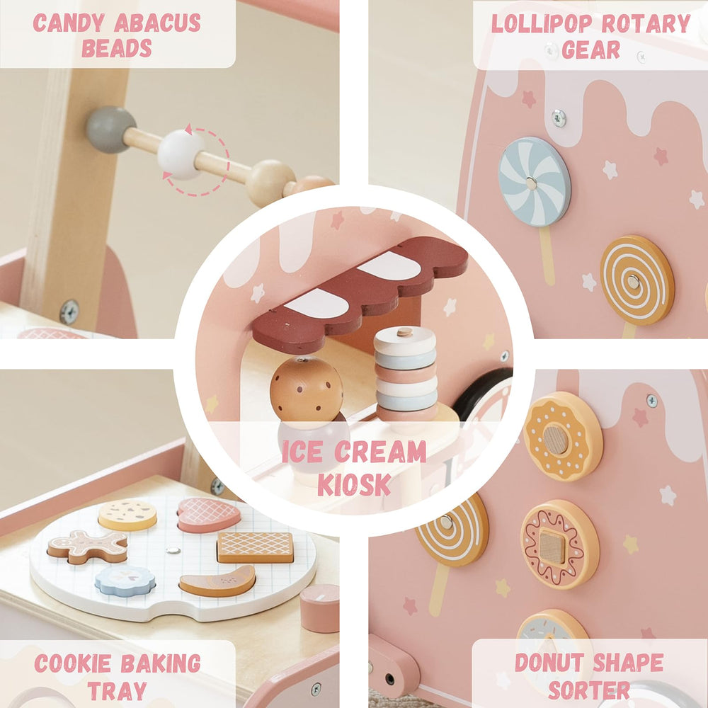 BpmfKid DIY ice cream station inspires creative role play.