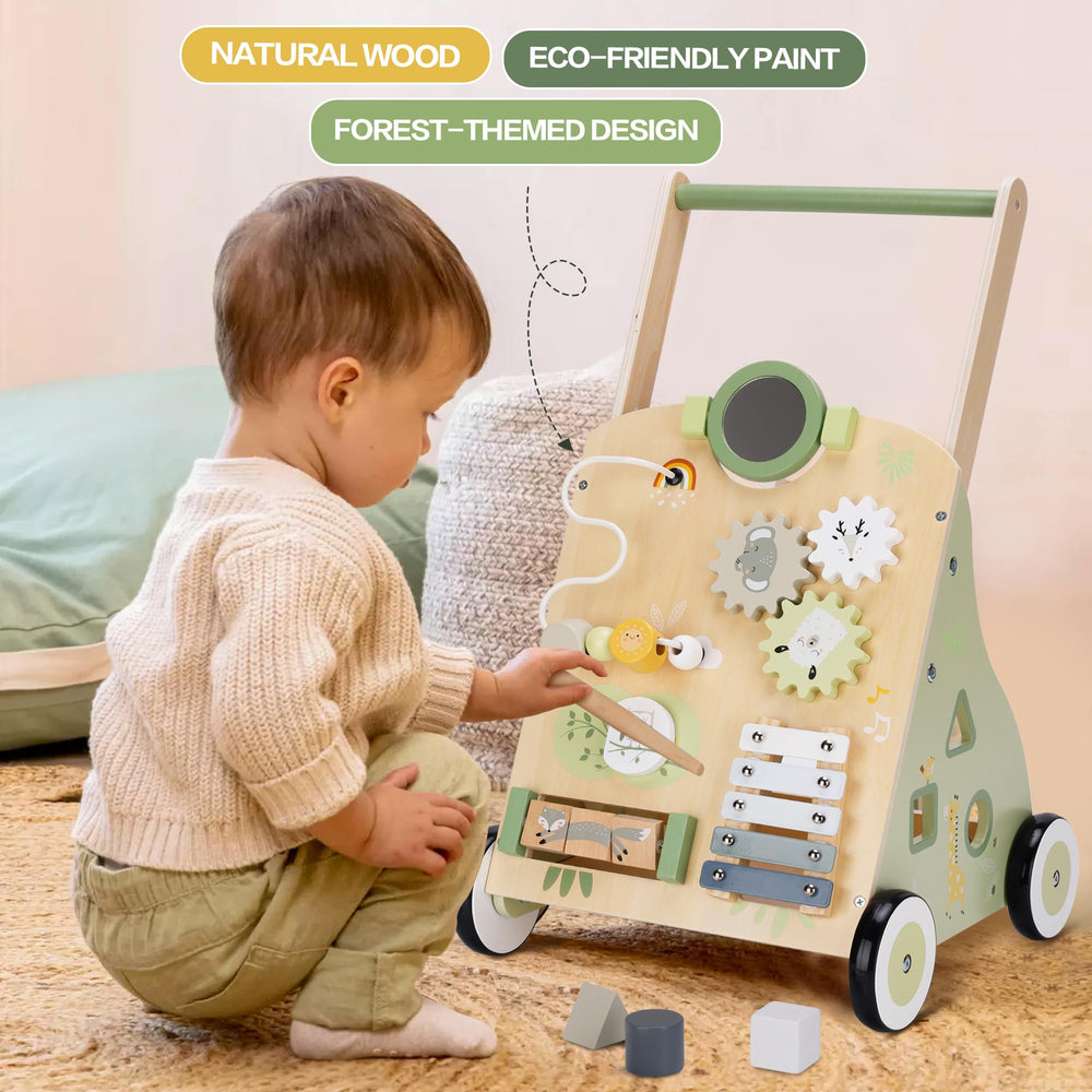 bpmfkid colorful walker design engages toddlers for imaginative exploration.