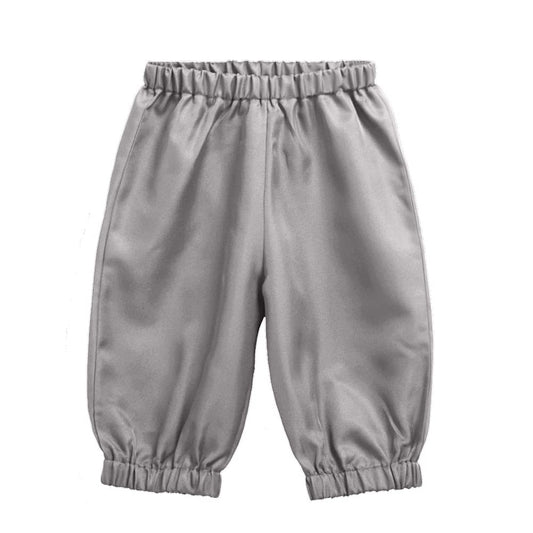 BPURB Boys Colonial Costume knicker pants grey β front view shows classic colonial silhouette
