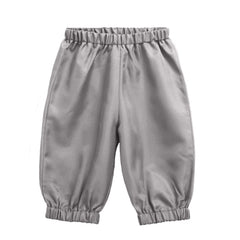 BPURB Boys Colonial Costume knicker pants grey – front view shows classic colonial silhouette