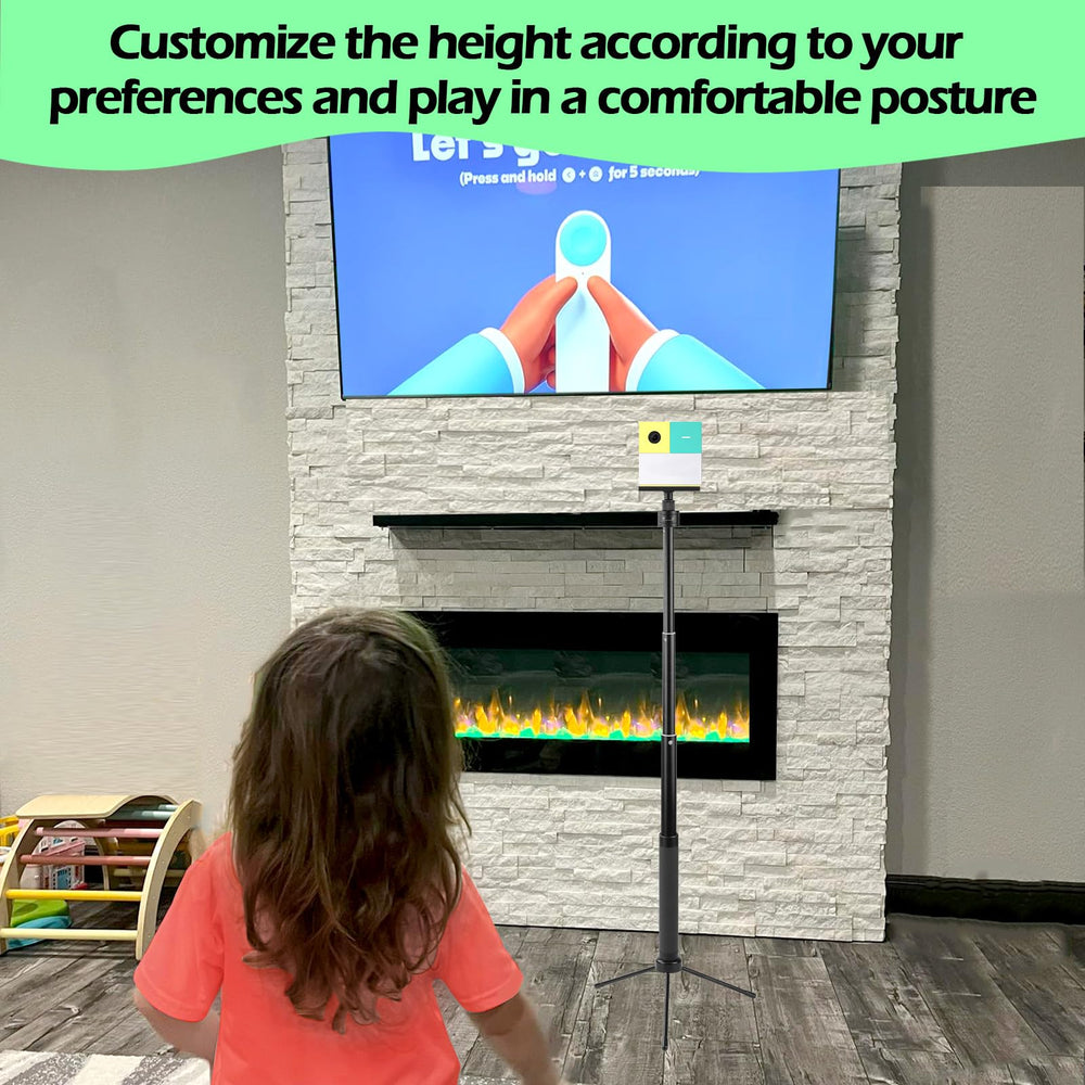 BQDQYBS Tripod Stand suits living rooms and patios, enhancing shared gaming moments.