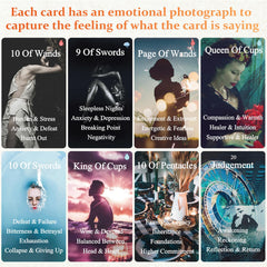 BQLXBABLT 78-card deck featuring major and minor arcana for varied readings